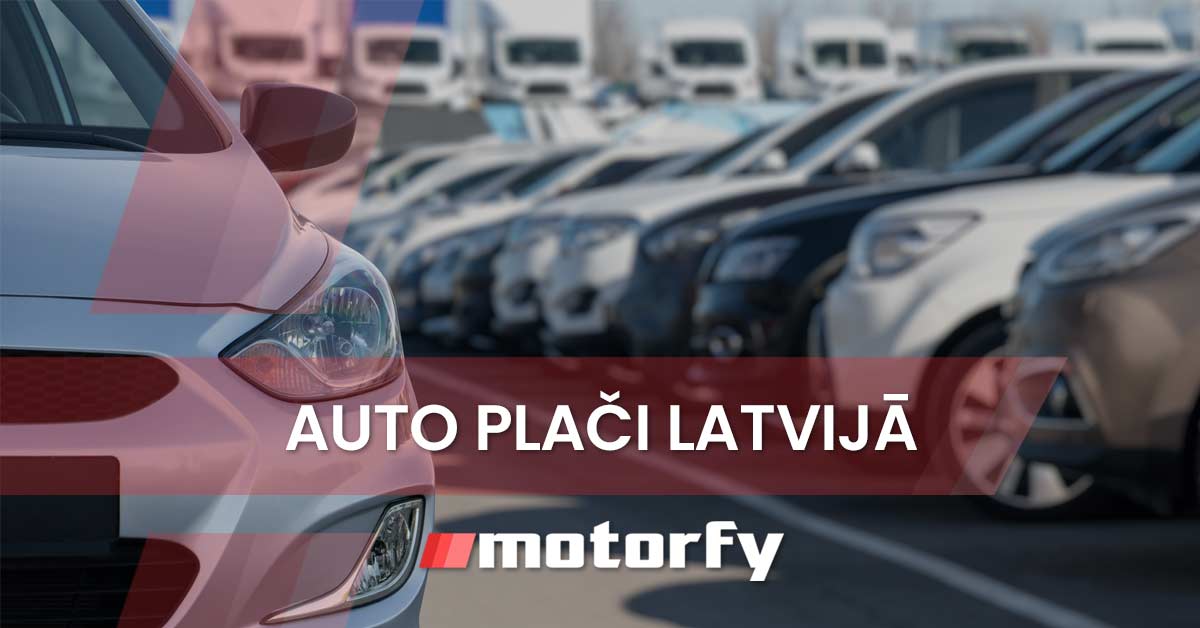 bilde auto plači latvijā