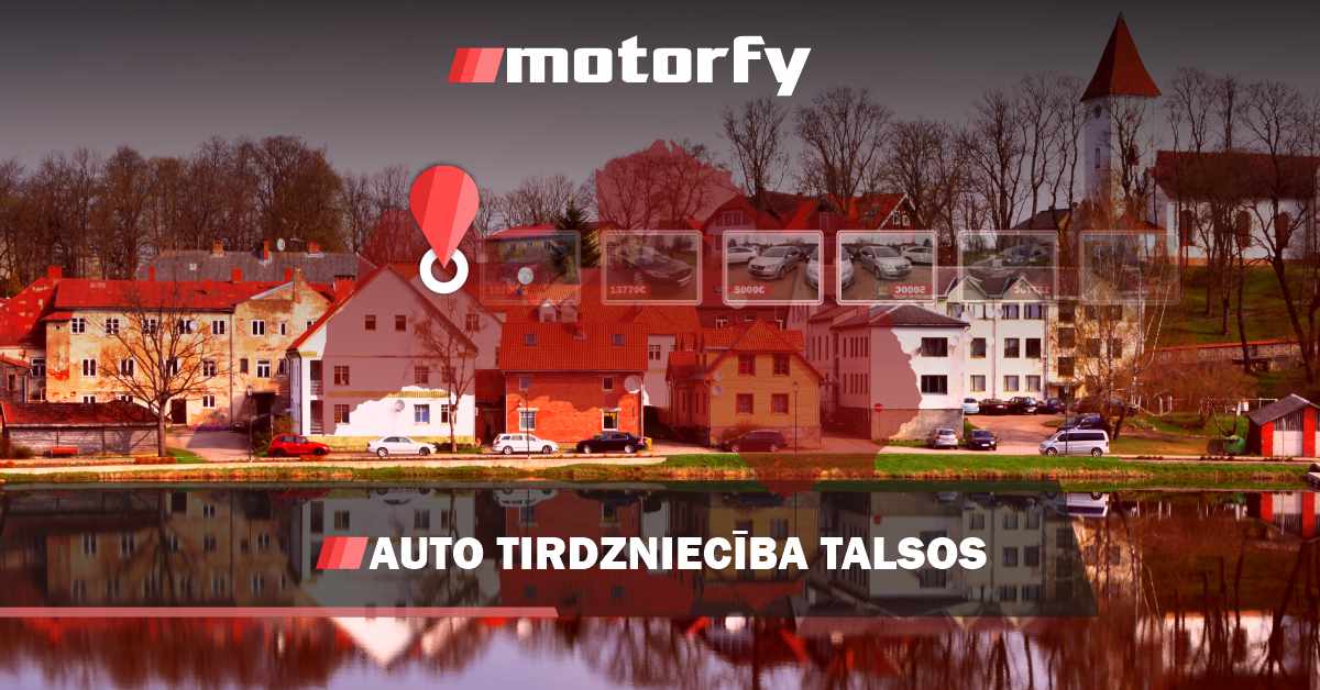 bilde auto tirdzniecība talsos