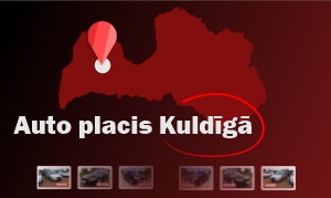 auto placis Kuldīgā placis Kuldīgā