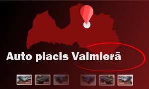 auto placis Valmierā auto pārdošana